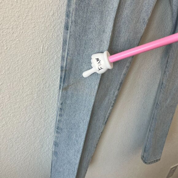 VTG 90s Calvin Klein Jeans Women Sz 10 Easy Fit Classic Denim Blue Enzyme Wash - Picture 4 of 11